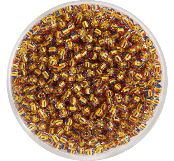 Rocailles kralen, kristal, 2,6 mm