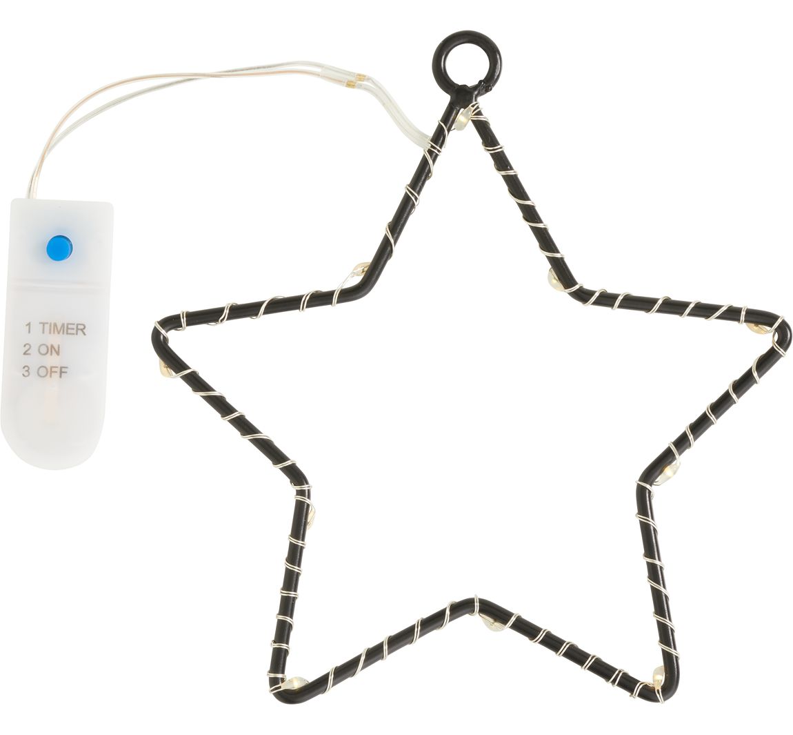 LED metalen hanger - Ster