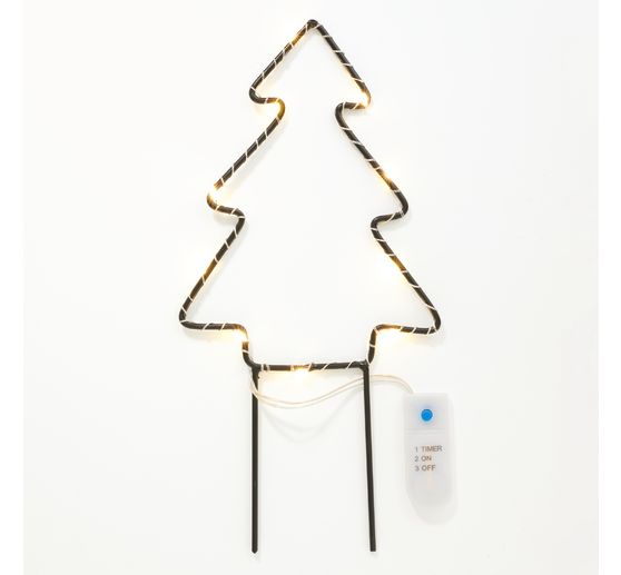 LED metalen decoratiesteker
