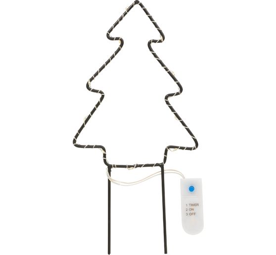 LED metalen decoratiesteker