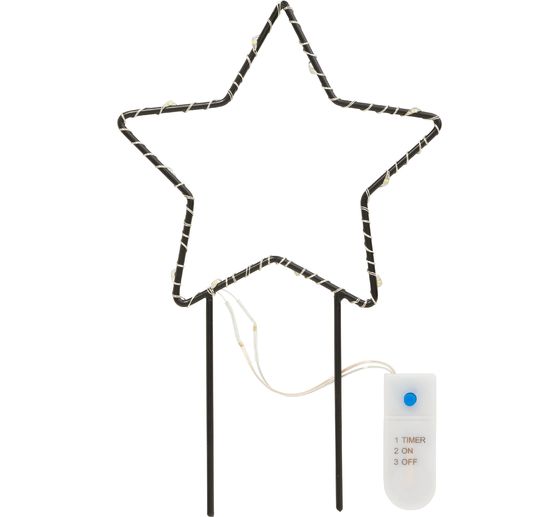 LED metalen decoratiesteker