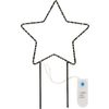 LED metalen decoratiesteker Ster