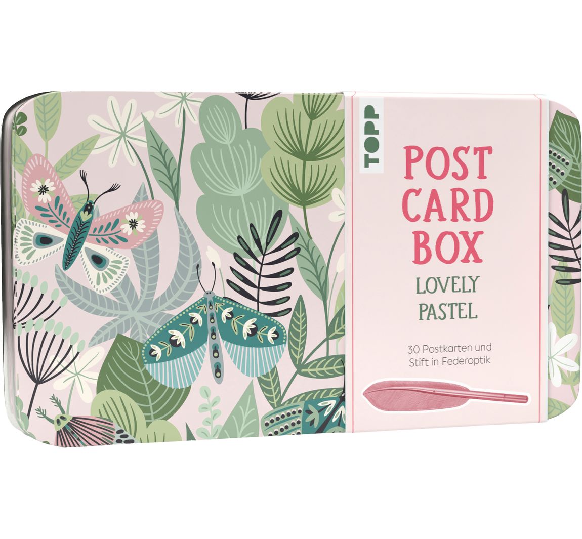Postcard Box - Lovely Pastel