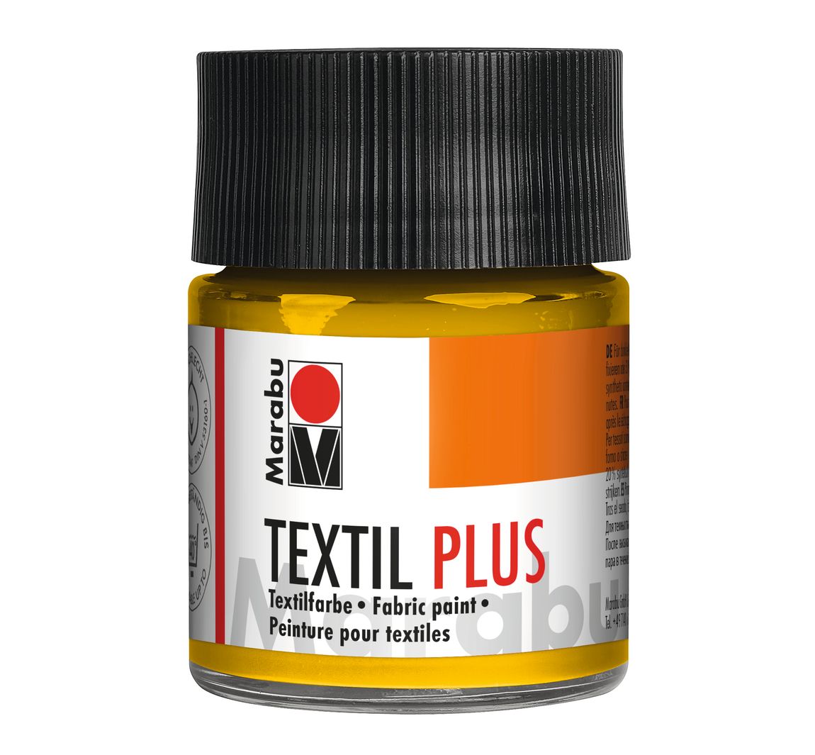 Marabu Textiel PLUS - Middelmatig Geel