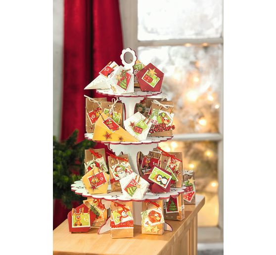 Etagere, 3-tier, MDF wood