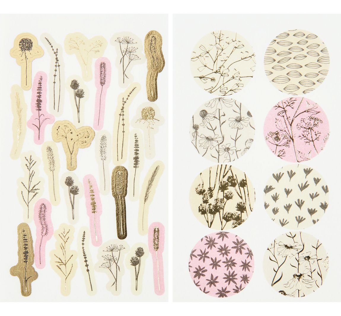 Washi stickers "In the Meadow" - Pastell
