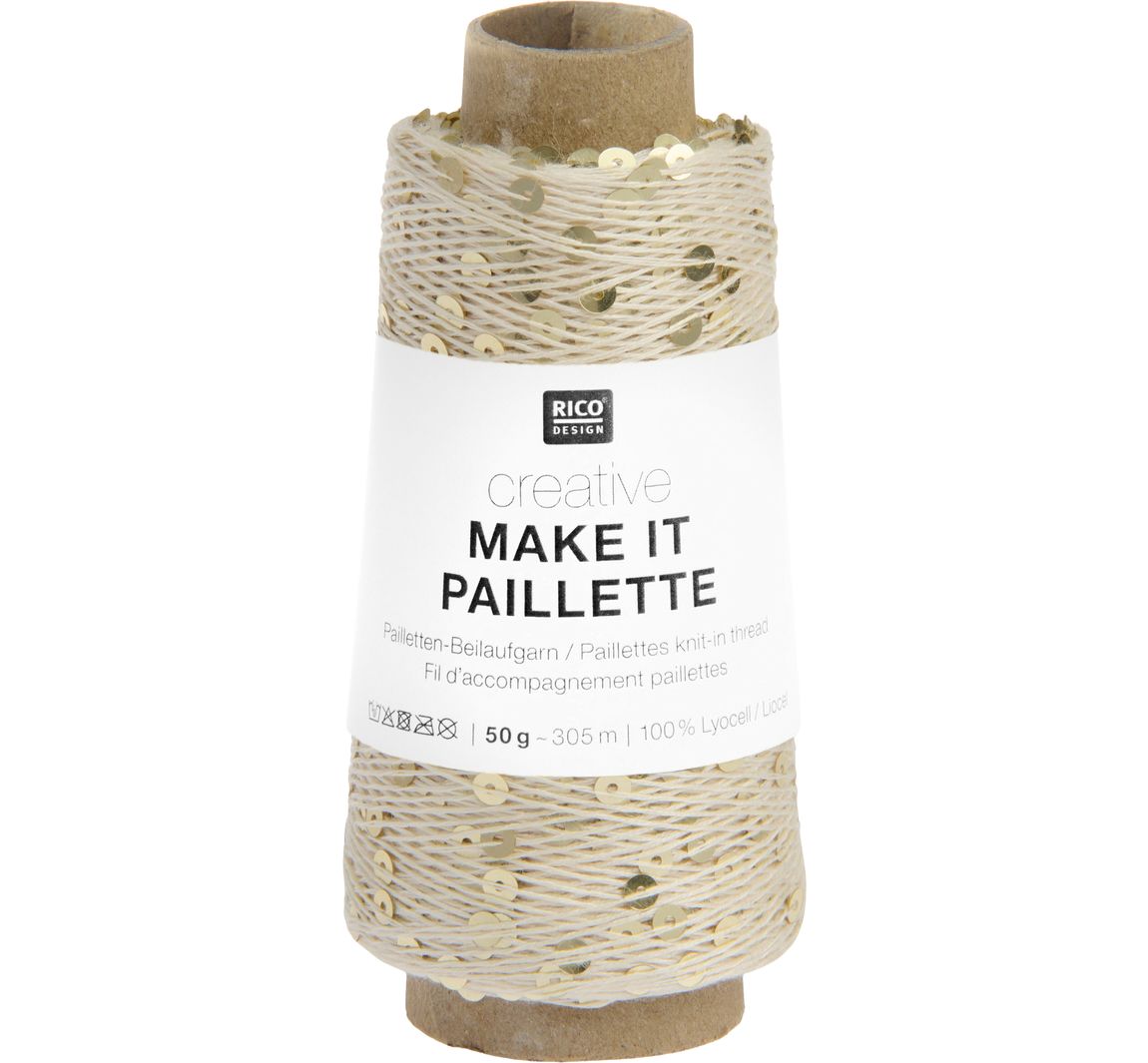 Rico Design Creative "Make It Paillette" - Goud