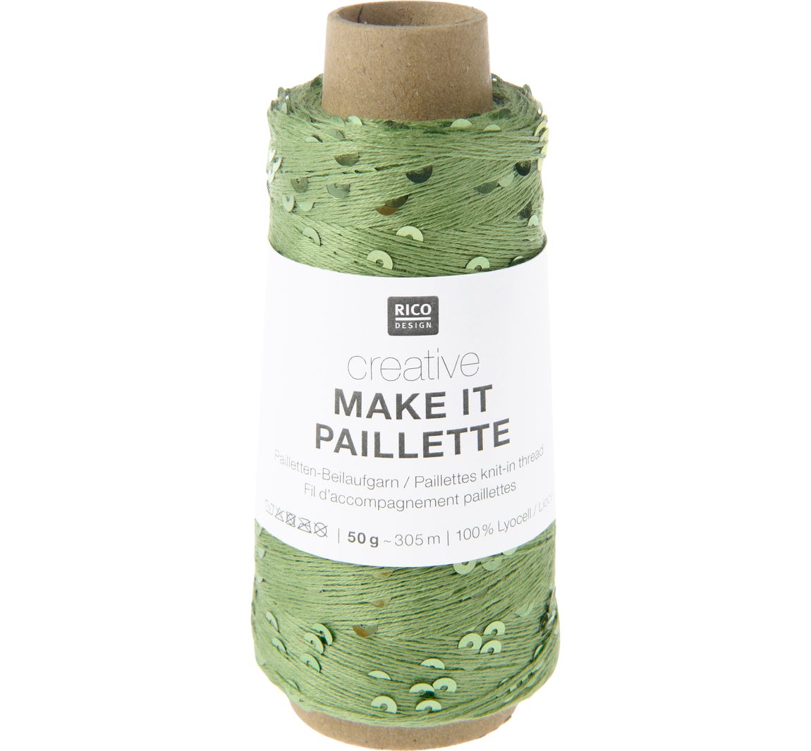 Rico Design Creative "Make It Paillette" - Groen