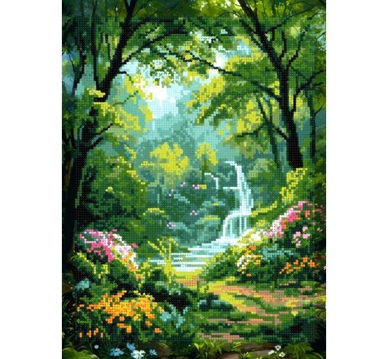 Diamond Painting Set, 30 x 40 cm