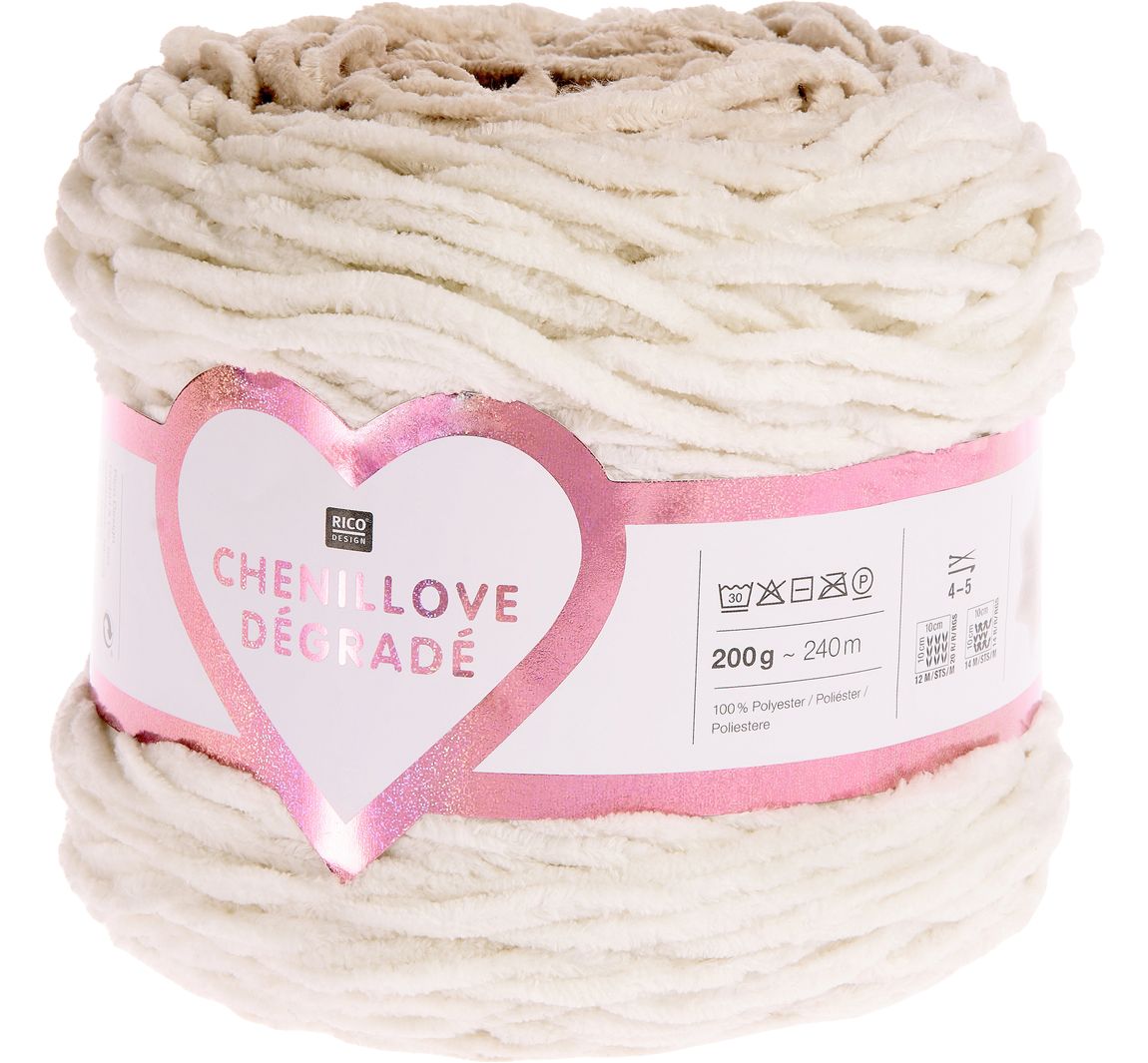Rico Design Creative "Chenillove Dégradé" - Kleur 001