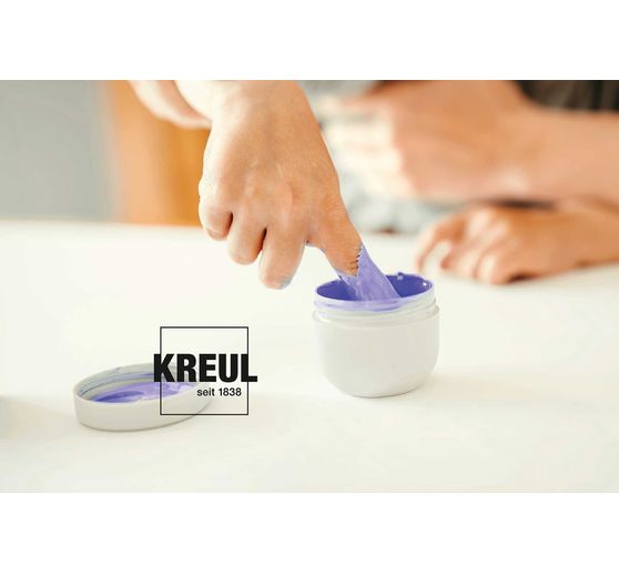 MUCKI porcelain finger paint set, 2 x 50 ml