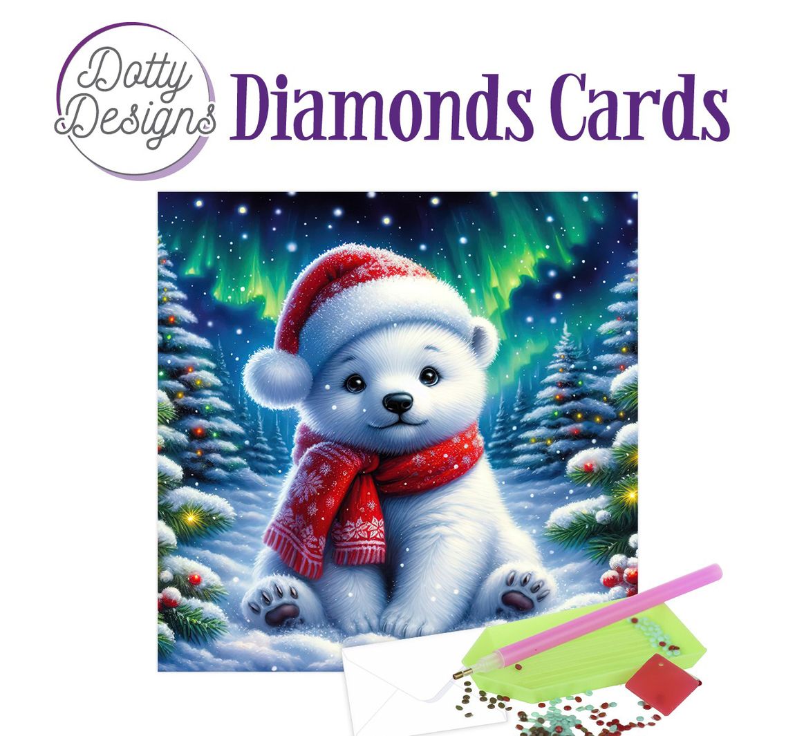 Kaartenset "Diamonds" - Christmas Polar Beer