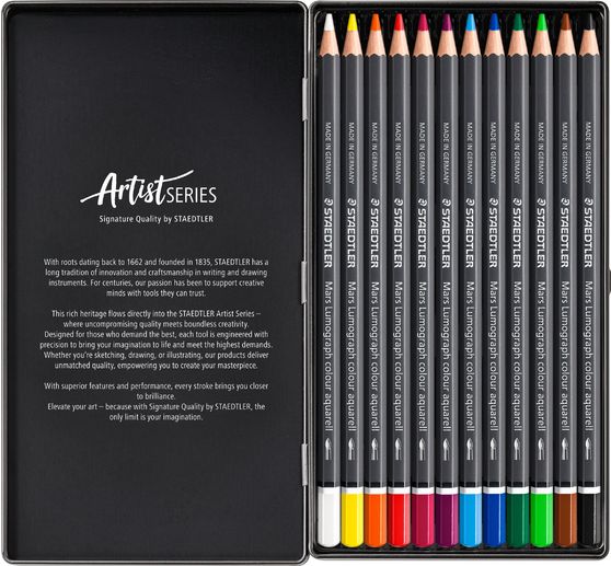 STAEDTLER Watercolour pencils "Mars Lumograph" colour aquarell