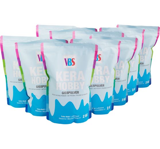 VBS Gietpoeder "KeraHobby", Wit