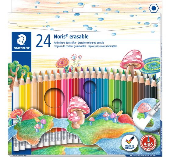 STAEDTLER Uitwisbare kleurpotloden "Noris erasable"