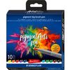 STAEDTLER Pigment big brush pen "Pigment Arts", 10 kleuren Basic Colours