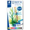 STAEDTLER Watercolour pencils "Design Journey" in metal tin 12 colours