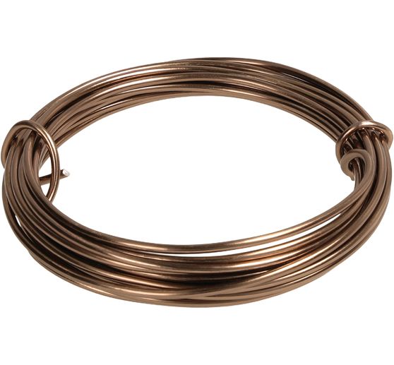 Decorative aluminium wire, 2 mm, length 3 m