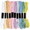 Borduurgarenassortiment, 1 mm, 10 kleuren &agrave; 8 m