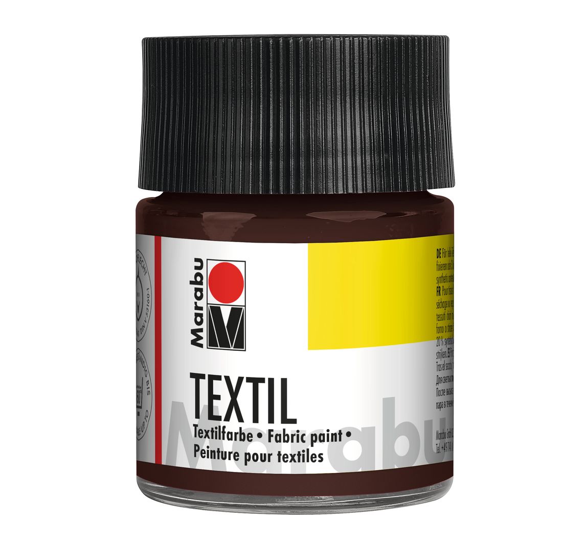 Marabu Textiel - Donkerbruin