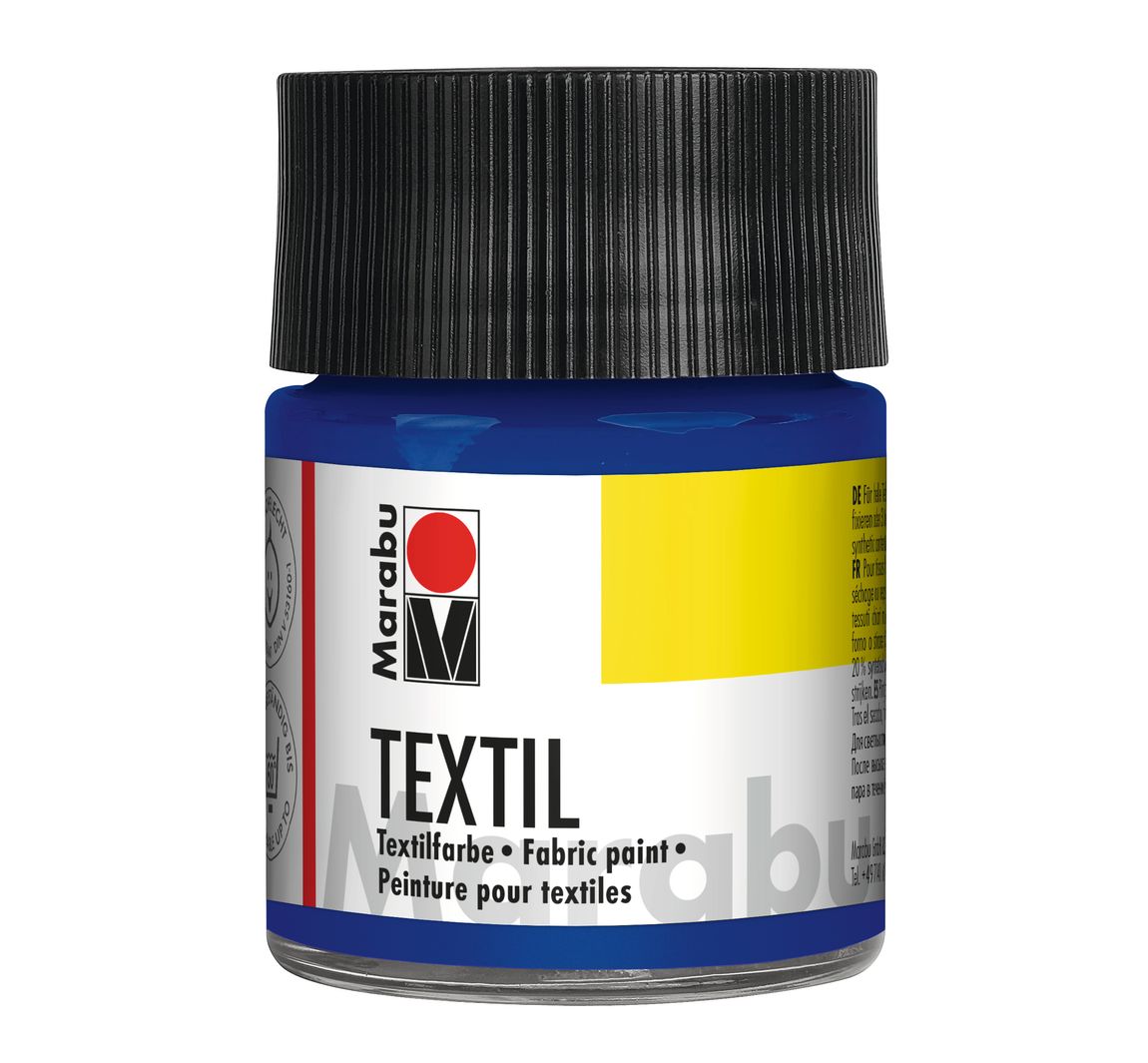 Marabu Textiel - Middelmatig Blauw