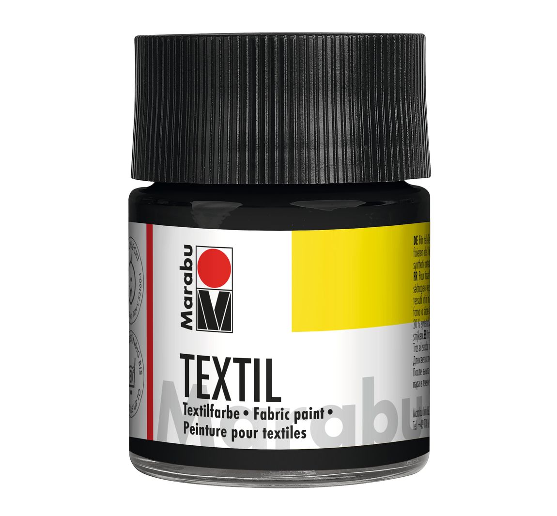 Marabu Textiel - Zwart