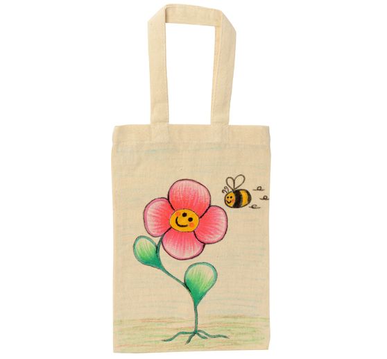 VBS Katoenen tas 22 x 26 cm katoen naturel Knutselwinkel VBS Hobby