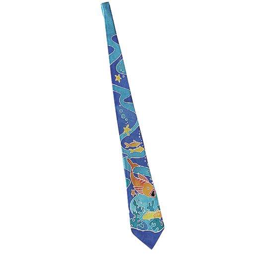 Silk tie classic, Pongé 08