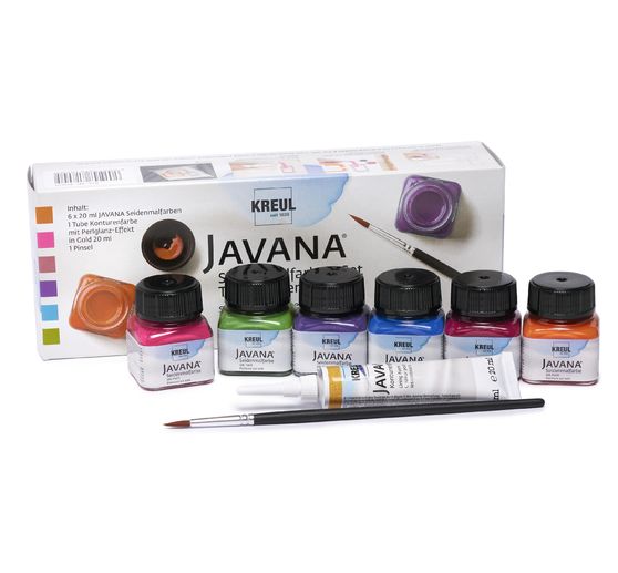 KREUL Javana Creatieve set "Zijden beschildering"