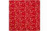Katoenen stof "Sterren", Rood