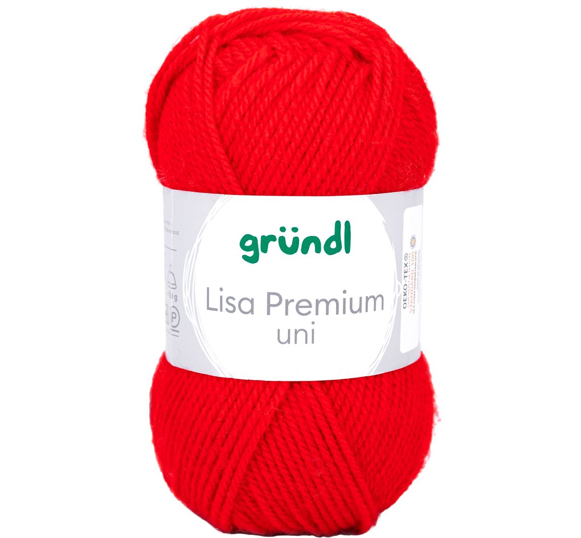 Wol "Lisa" - Rood