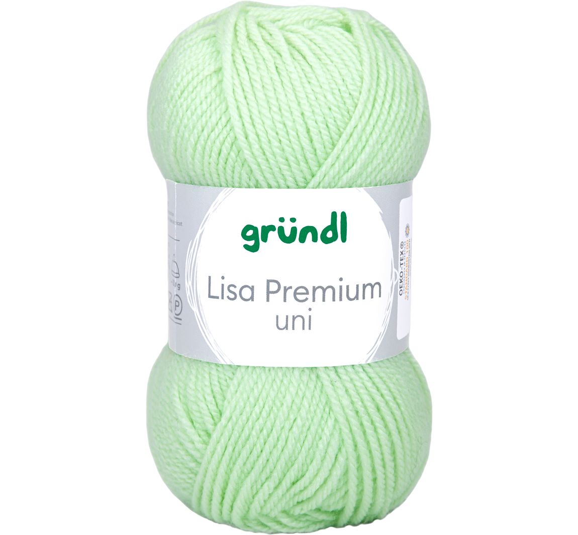 Wol "Lisa" - Lichtgroen