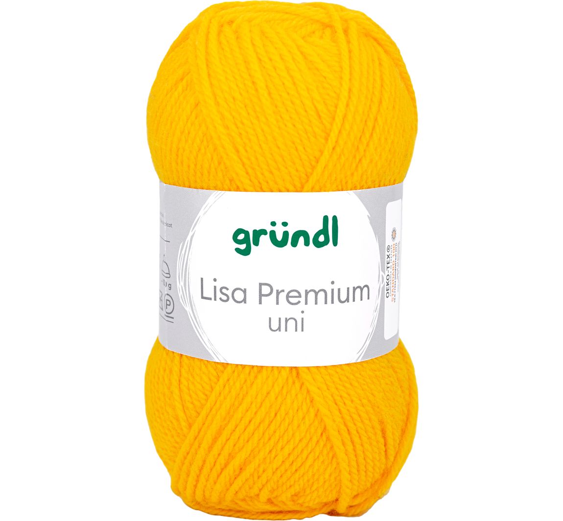 Wol "Lisa" - Geel