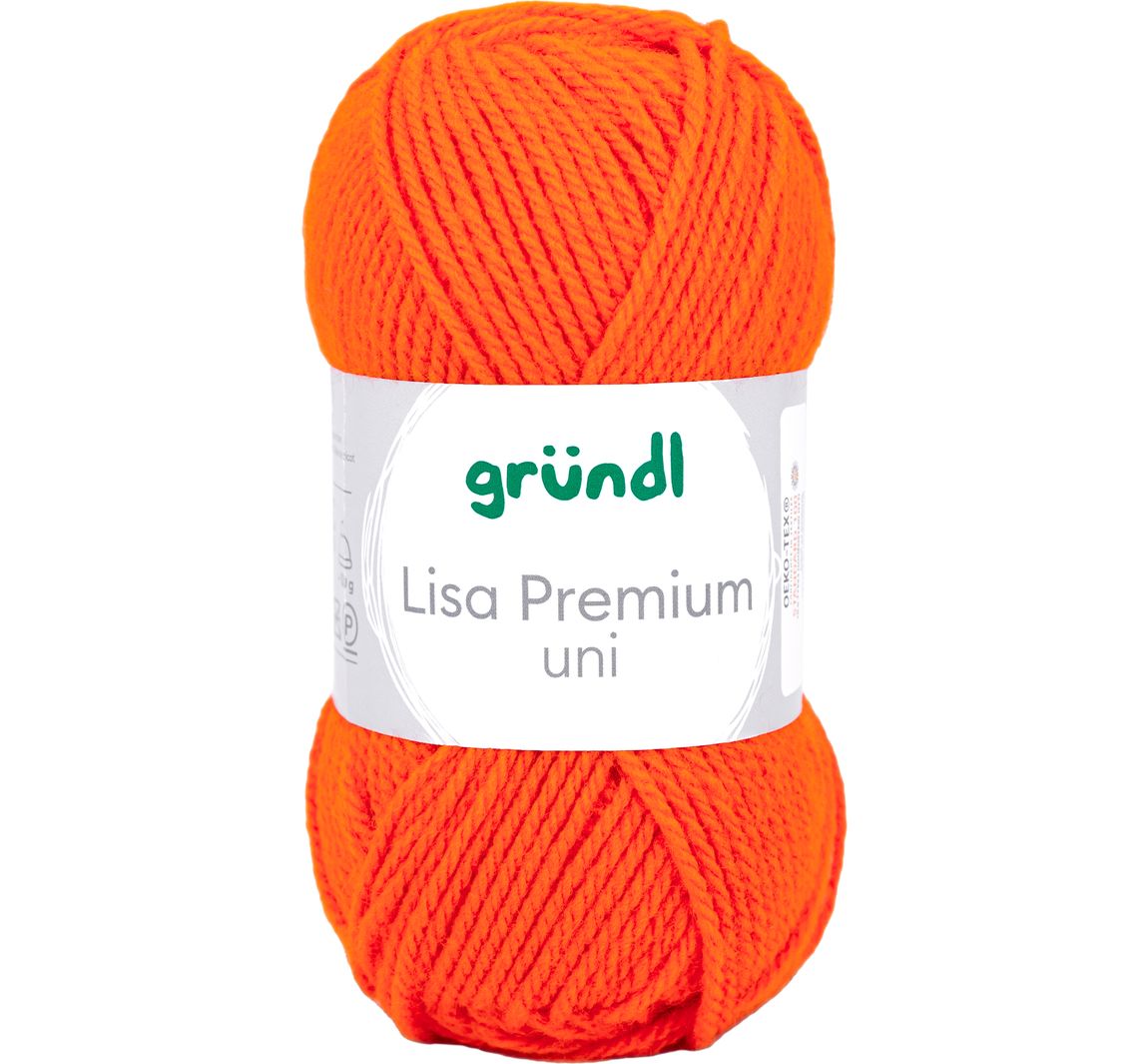 Wol "Lisa" - Oranje