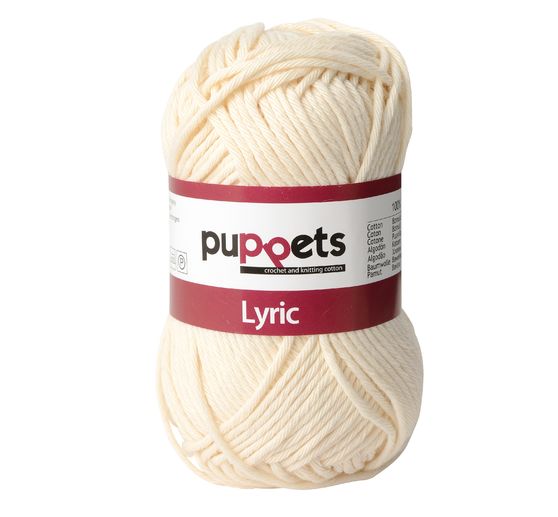 Cotton yarn "puppets Lyric", 8/8