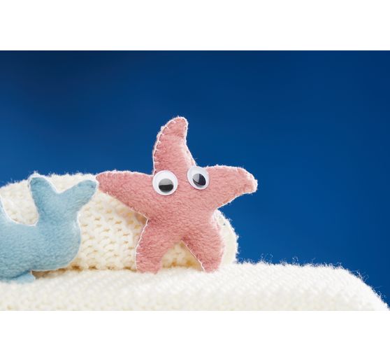 Fleece stof "Antipeeling", uni