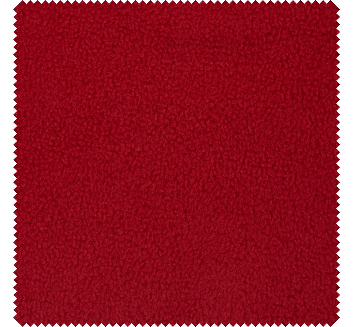 Fleece stof "Antipeeling", uni - Rood