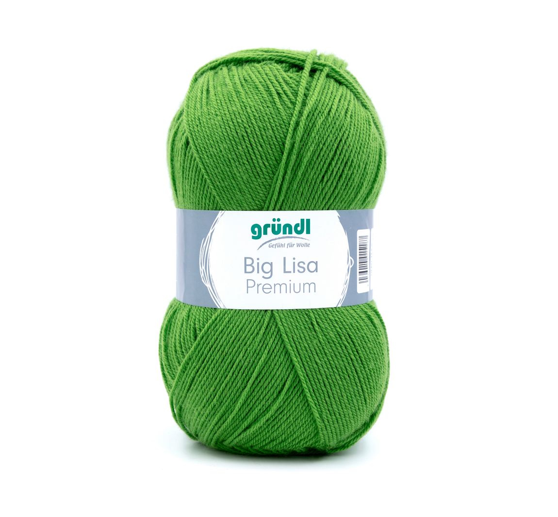 Wol Gründl "Big Lisa Premium" - Groen