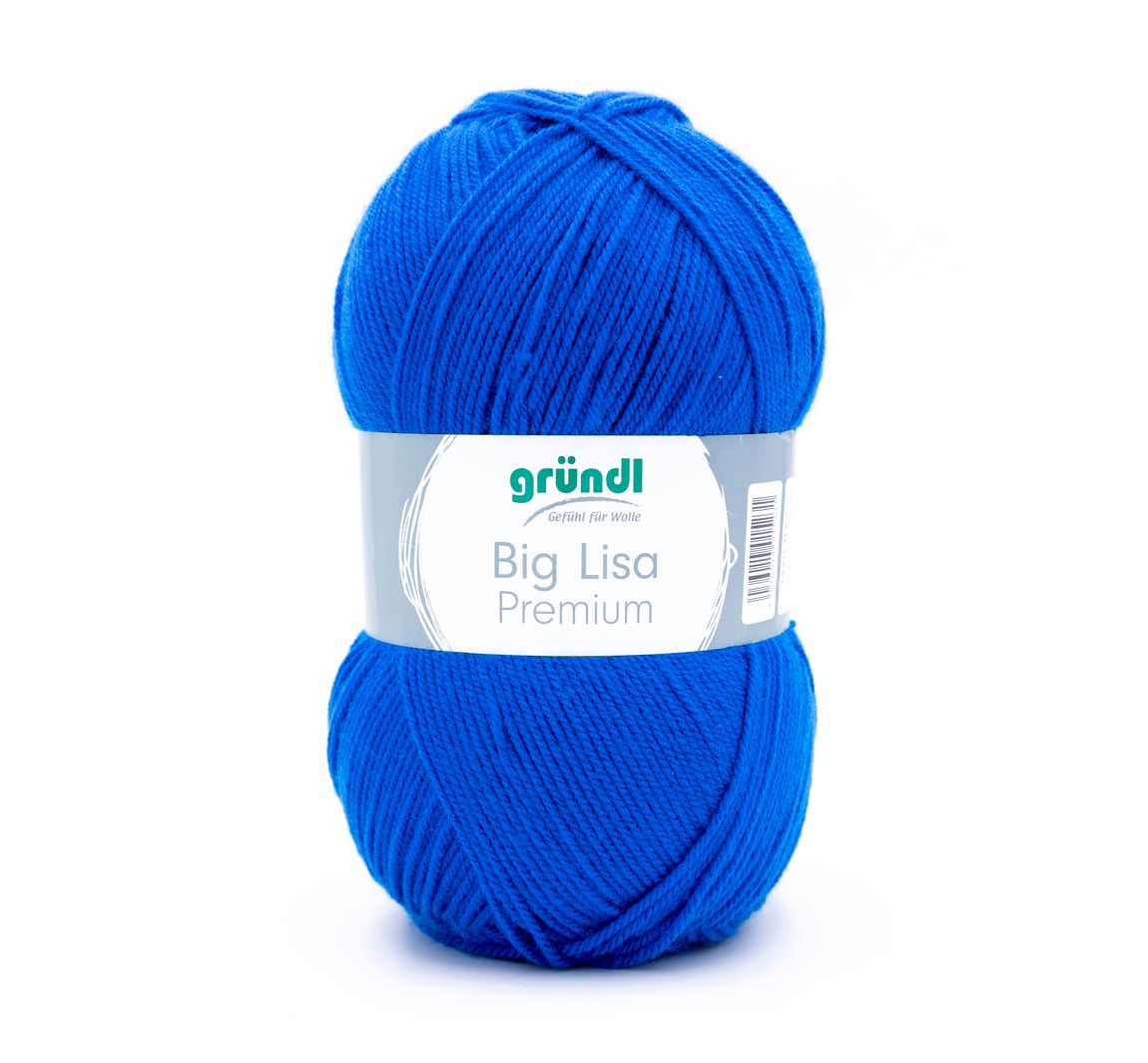 Wol Gründl "Big Lisa Premium" - Blauw