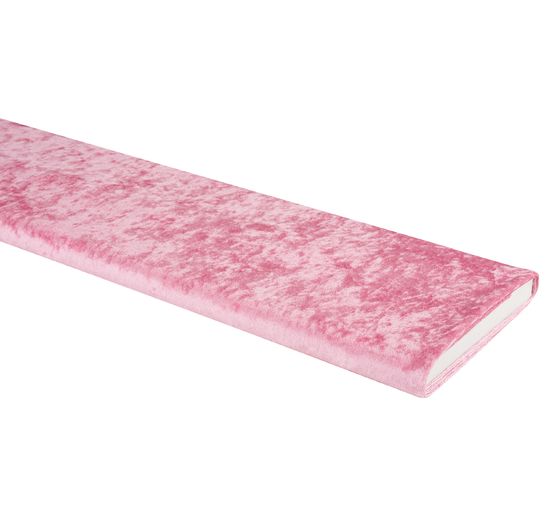 Geplette fluwelen stof