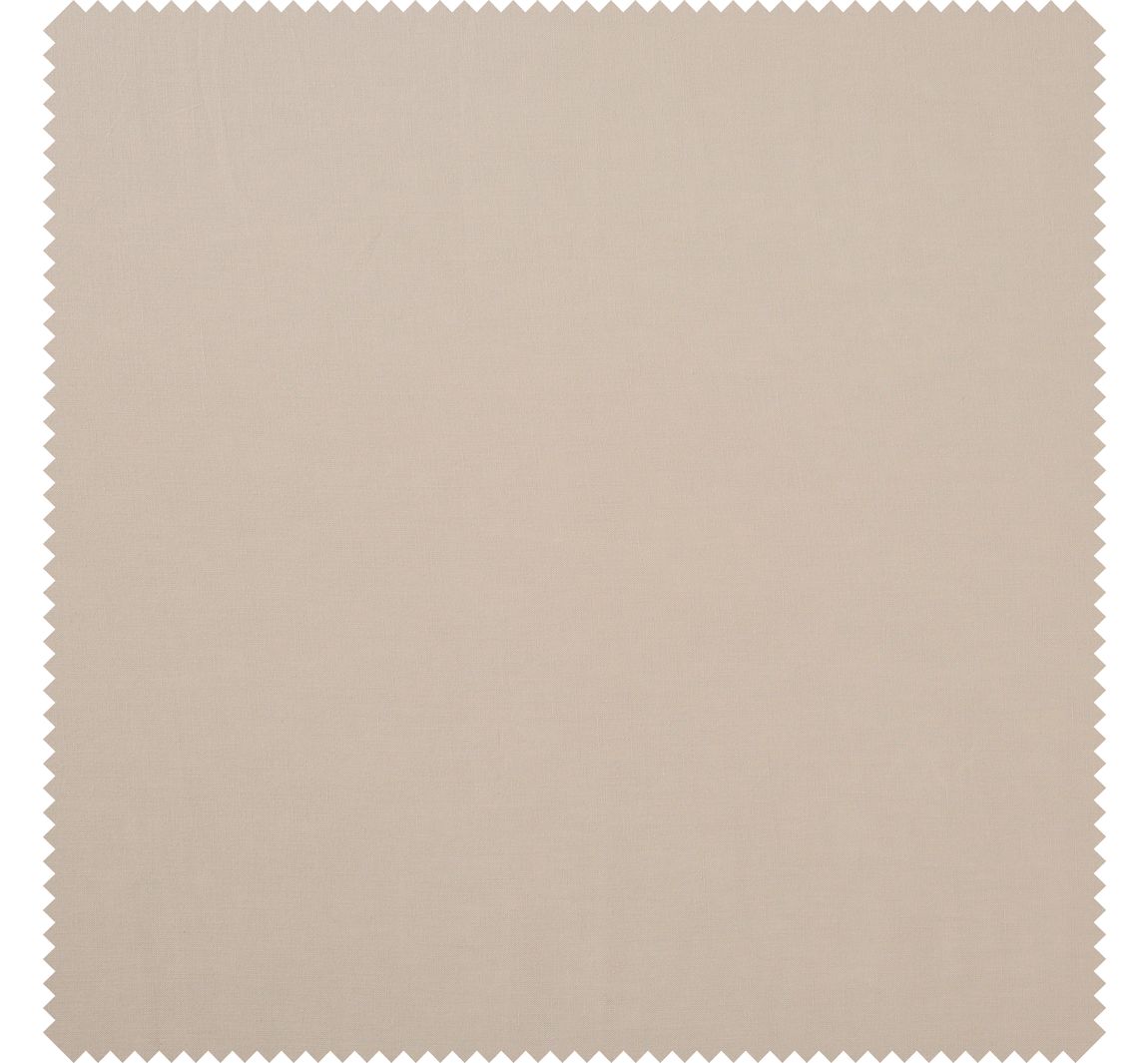 Katoenen stof "Uni" - Grijsbeige