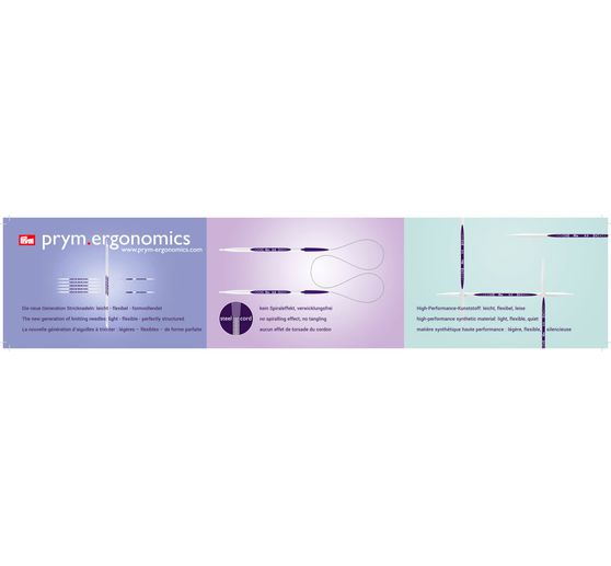 Prym stocking needles "Ergonomics"