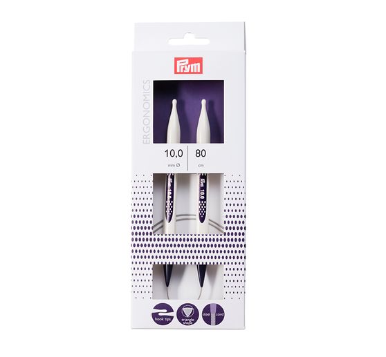 Prym Ronde breinaalden "Ergonomie", 80 cm