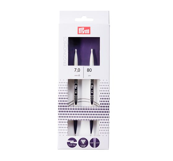 Prym Ronde breinaalden "Ergonomie", 80 cm