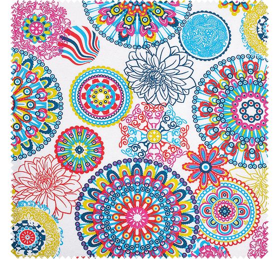 Motif fabric "Mandalas"