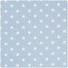 Katoenen stof "Sterren Pastel" Blauw