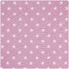 Katoenen stof "Sterren Pastel" Oud Roze