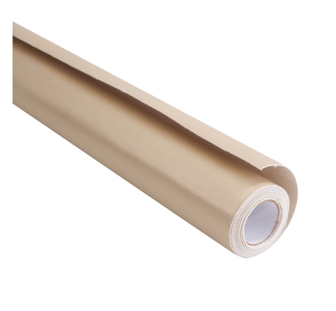 Imitatieleer "Metallic-Mat" - Champagne