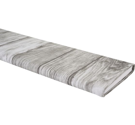 Motif fabric "Wood look grey"