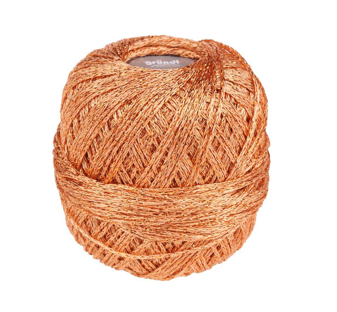 Haakgaren Glitter - Koper